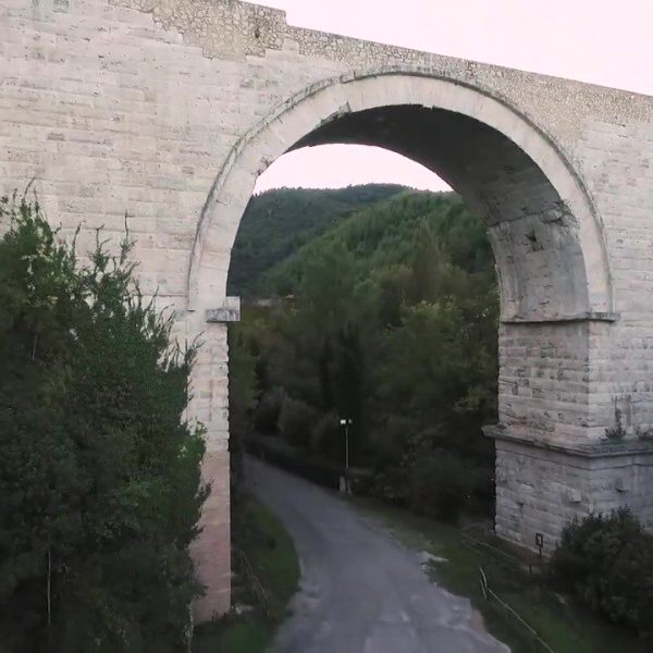 Cardona Bridge and Augustus Bridge in Narni