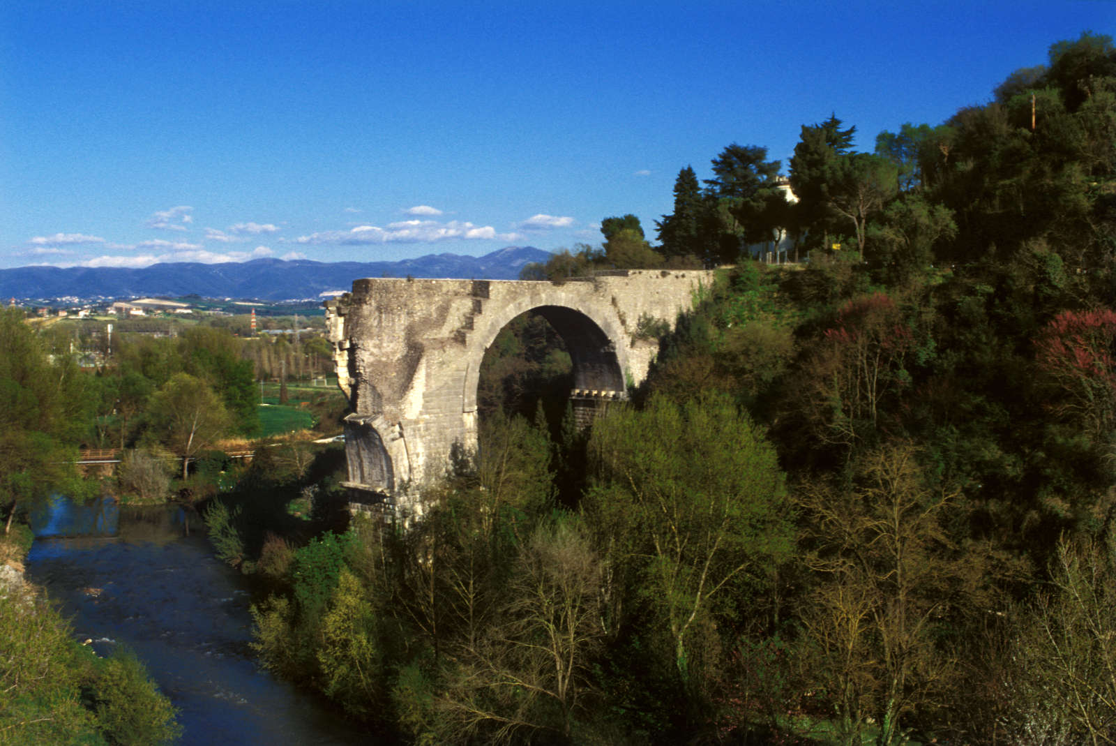 Cardona Bridge and Augustus Bridge in Narni