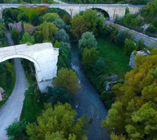 Augustus Bridge in Narni