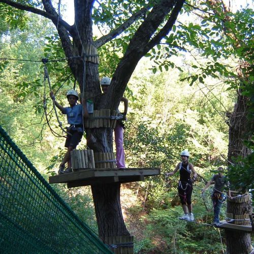 Adventure park NAHAR in Rosciano