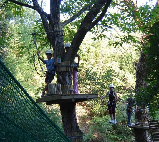 Adventure park NAHAR in Rosciano