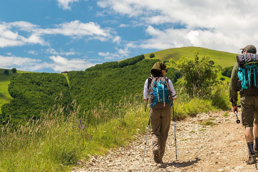 Trekking between art and nature