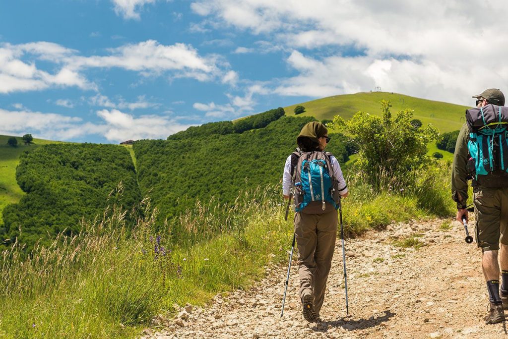 Trekking between art and nature